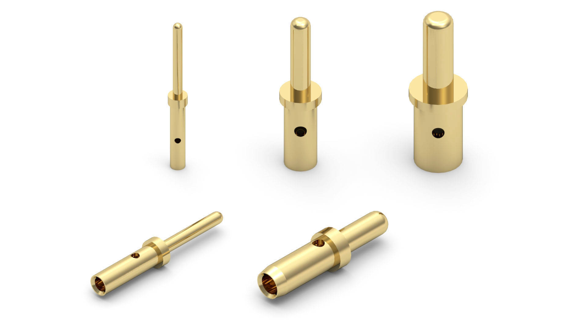COTS crimp pins match Mil-Spec M39029 devices - Electronic Products ...