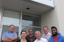 The Gap Wireless team at Mississauga facility.