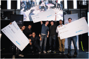 Fig 2: Winners of the Velocity Fund $5,000 prizes. 
