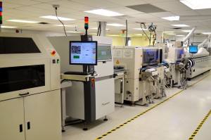 IMS equipment on production line