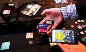 Prototype modular parts created by Yezz Mobile for Project Ara, Google's modular smartphone project, are shown during the Mobile World Congress in Barcelona March 1, 2015. (Photo credit: Reuters/Gustau Nacarino