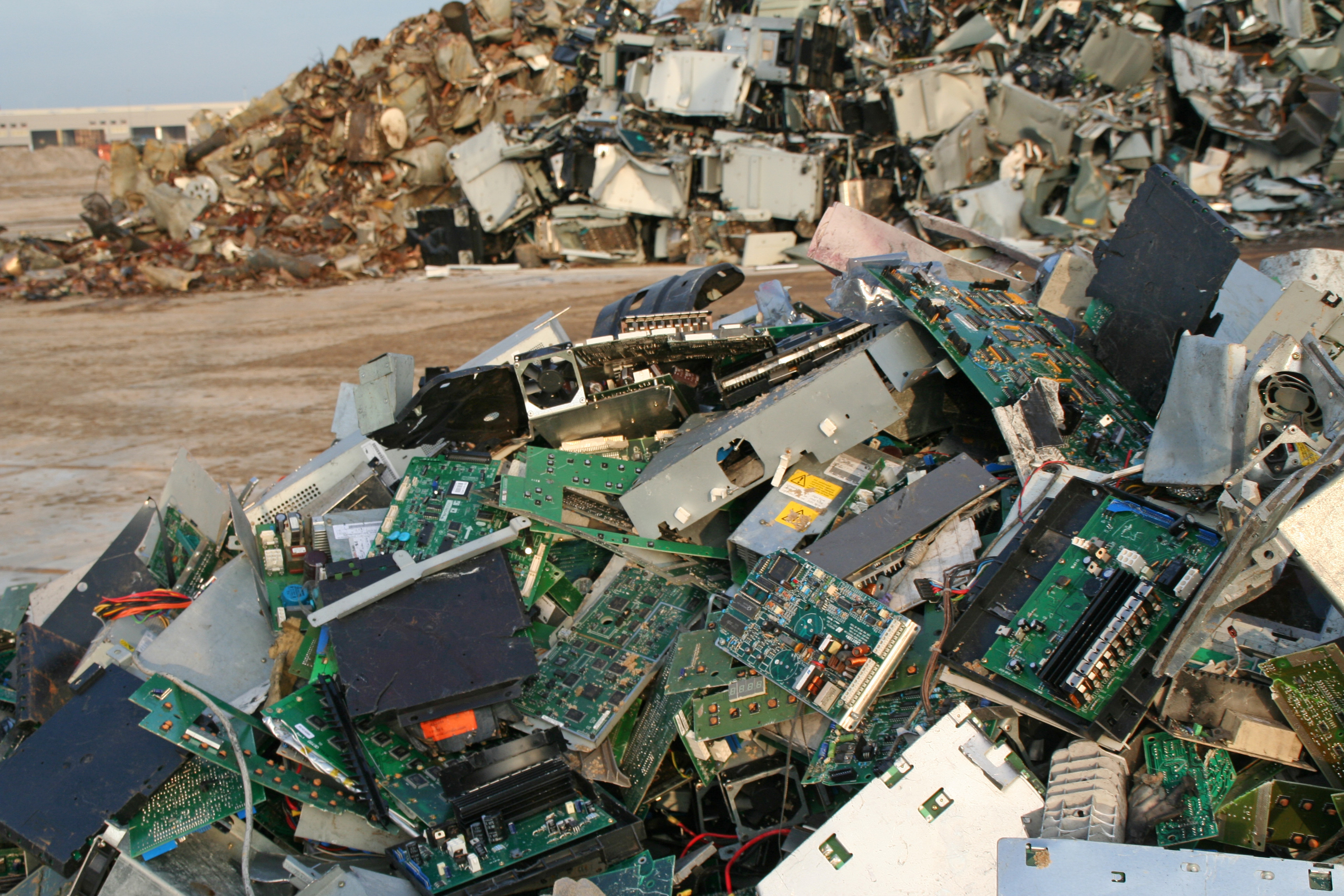 Computer, scrap metal and iron dump # 12