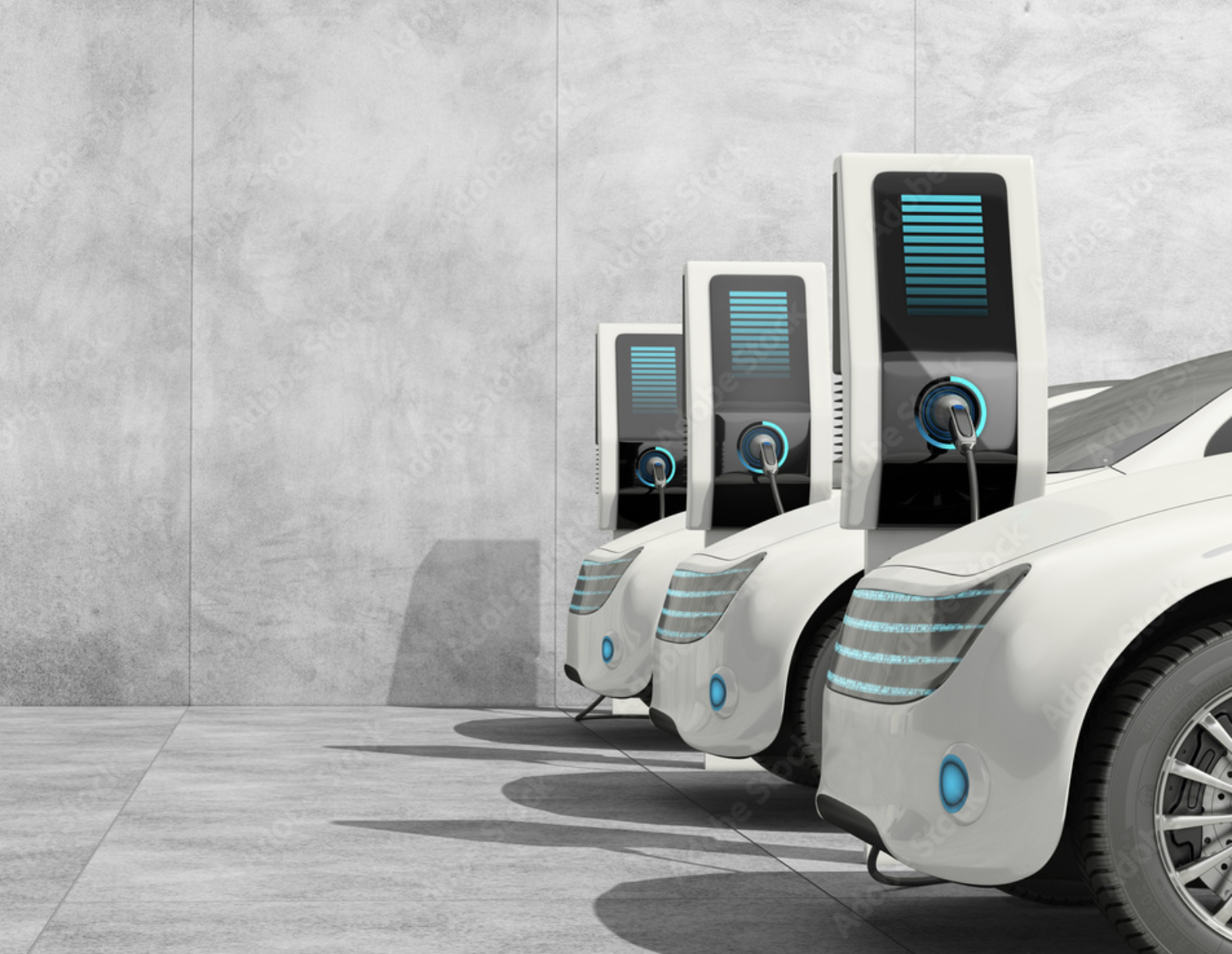 Coating electric vehicle charging stations for safer, tougher