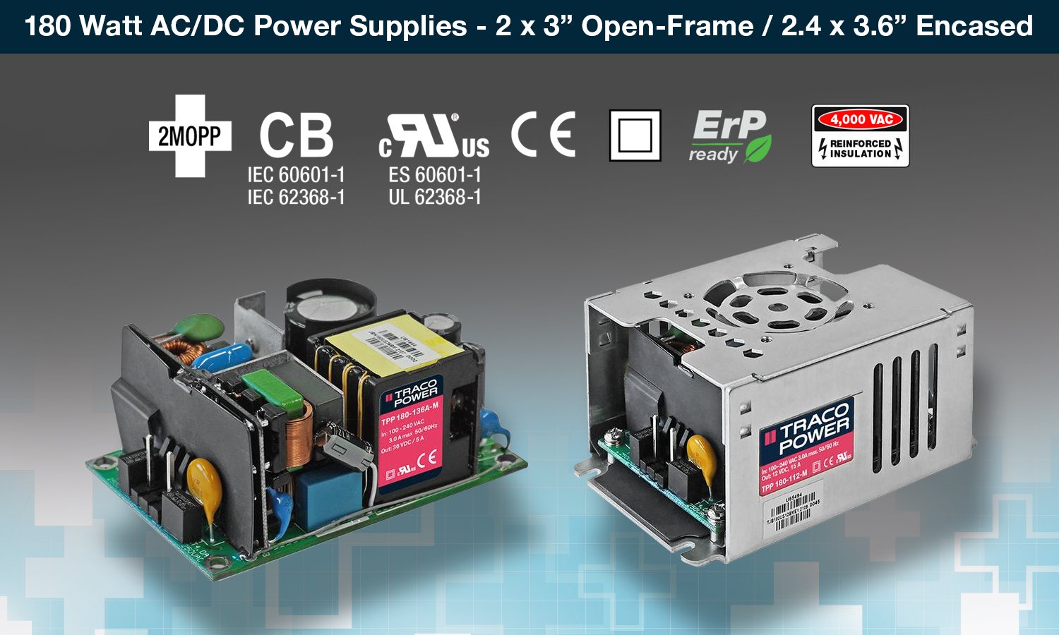 Traco power supplies